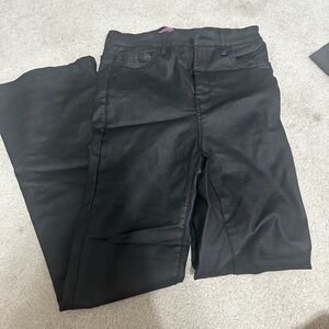 Edikted Black Boot Cut Pants